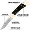 Buck 112BRS Folding Ranger with Leather Pouch