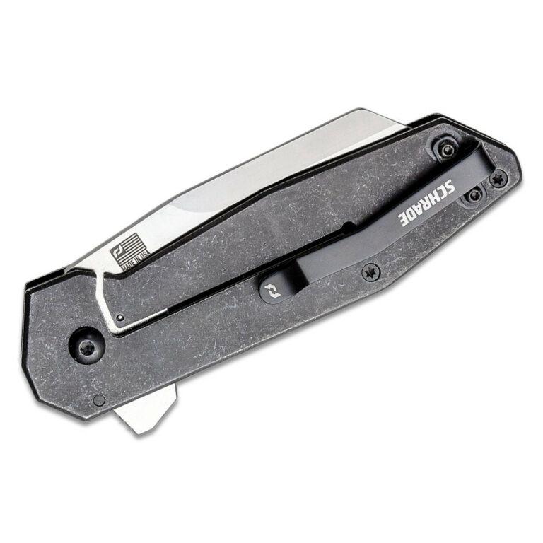 Schrade Beta Class Slyte 1136251 Black Stonewashed Stainless Steel