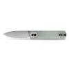 Vosteed Corgi - 2.99" Satin 14C28N Blade, Jade G10 Handle, Trek Lock - CG3S02