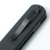 Vosteed Corgi - 2.99" Black Stonewash 14C28N Blade, Black Micarta Handle, Trek Lock - CG29VPMK