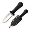 Cold Steel Super Edge Neck Knife 2" Serrated Blade, Kray-Ex Handle - 42SS