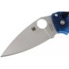 Spyderco Manix 2 Lightweight - 3.37" Satin CTS BD1N Blade, Translucent Blue FRCP Handle - C101PBL2