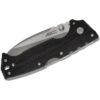 Cold Steel AD-10 Folding Knife 3.5" S35VN Drop Point Blade, Contoured Black G10 Handles, Lockback - 28DD