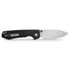 Vosteed Raccoon Top Liner Lock - 3.25" Satin 14C28N Blade, Black Micarta Handle - A2903