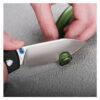 Vosteed Raccoon Top Liner Lock - 3.25" Satin 14C28N Blade, Black Micarta Handle - A2903