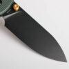 Vosteed Raccoon Top Liner Lock - 3.25" Black 14C28N Blade, Green Micarta Handle - A2901