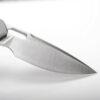 Vosteed Psyop - 3.32" Satin Elmax Blade, Patterned Titanium Handle, Top Liner Lock - A2202