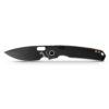 Vosteed Psyop - 3.32" Black Elmax Blade, Black Titanium Handle, Top Liner Lock - A2203