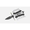 Vosteed Psyop - 3.32" Black Elmax Blade, Black Titanium Handle, Top Liner Lock - A2203
