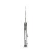 Vosteed Psyop - 3.32" Satin Elmax Blade, Patterned Titanium Handle, Top Liner Lock - A2202