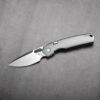 Vosteed Psyop - 3.32" Satin Elmax Blade, Titanium Handle, Top Liner Lock - A2204