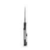 Vosteed Psyop - 3.32" Black Elmax Blade, Black Titanium Handle, Top Liner Lock - A2203