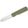 CIVIVI Sendy C21004B-1, Green G10 with Red G10 Spacers, Satin Nitro-V Spey Blade