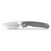 Vosteed Psyop - 3.32" Satin Elmax Blade, Patterned Titanium Handle, Top Liner Lock - A2202