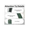 CIVIVI Sendy C21004A-1, Green Canvas Micarta, Stonewashed Nitro-V Drop Point Blade