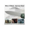 CIVIVI Sendy C21004A-1, Green Canvas Micarta, Stonewashed Nitro-V Drop Point Blade