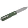 CIVIVI Sendy C21004A-1, Green Canvas Micarta, Stonewashed Nitro-V Drop Point Blade