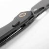 Vosteed Psyop - 3.32" Black Elmax Blade, Black Titanium Handle, Top Liner Lock - A2203