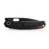 Vosteed Psyop - 3.32" Black Elmax Blade, Black Titanium Handle, Top Liner Lock - A2203