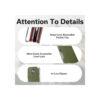 CIVIVI Sendy C21004B-1, Green G10 with Red G10 Spacers, Satin Nitro-V Spey Blade