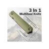 CIVIVI Sendy C21004B-1, Green G10 with Red G10 Spacers, Satin Nitro-V Spey Blade