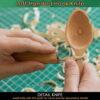 BeaverCraft S13L Left-Handed Spoon Carving Kit with Detail Knife