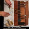 BeaverCraft S18X Premium Wood Carving Set with Walnut Handles and Leather Tool Roll