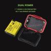 Rechargeable Headlamp with Sensor and Red Light - 350 Lumens