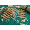 BeaverCraft S50 Set of 12 Wood Carving Tools with Canvas Tool Roll