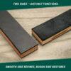 BeaverCraft LS9P02 Pocket Dual-Sided Leather Paddle Strop with Two Polishing Compounds