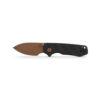 Vosteed Raccoon Cub - 2.34" Copper Dune 14C28N Blade, Black G10 Handle, Liner Lock - A3604