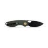 Vosteed Acorn - 2.93" Black Stonewash 14C28N Blade, Green Micarta Handle, Liner Lock - A3303
