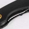 Vosteed Mini Acorn - 2.46" Black 14C28N Blade, Black G10 Handle, Liner Lock - A3401