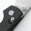 Vosteed Raccoon Crossbar Lock - 3.25" Satin 14C28N Cleaver Blade, Black Micarta Handle - RCC32VTM3