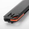 Vosteed Parallel A3502 - 2.90" 154CM Satin Reverse Tanto Blade, Black Titanium Handle