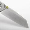Vosteed Parallel A3503 - 2.90" 154CM Satin Reverse Tanto Blade, Grey Titanium Handle