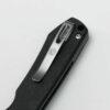 Vosteed Raccoon Crossbar Lock - 3.25" Satin 14C28N Blade, Black Micarta Handle - RCCB32VTMK