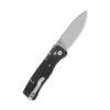 QSP Ripley QS160-A1 - Black G10 with Stonewashed 14C28N Blade