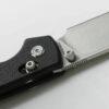 Vosteed Raccoon Crossbar Lock - 3.25" Satin 14C28N Blade, Black Micarta Handle - RCCB32VTMK