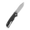 QSP Kali QS159-F1, Black Milled Aluminium Handle with Stonewashed 14C28N Blade, Button Lock