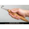 BeaverCraft SK5 Double Bevel Spoon Carving Hook Knife