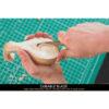 BeaverCraft SK4S Open Curve Spoon Knife with Leather Cover