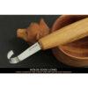 BeaverCraft SK5 Double Bevel Spoon Carving Hook Knife