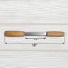 BeaverCraft DK2S Drawknife with Leather Cover