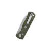 QSP Canary Glyde Lock QS150GL-B1, Olive Green G10 Handle with Stonewashed 14C28N Blade