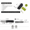 CIVIVI Yonder C23073B-1, 2.88" Black Stonewashed 14C28N Blade, Contoured Dark Green Canvas Micarta Handles, Crossbar/Axis Lock