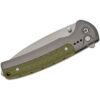 CIVIVI Sentinel Strike II C22025D-2, 3.7" Stonewashed Nitro-V Blade, Grey Aluminium Handles with OD Green FRN Integral Backspacer Inlay, Button Lock