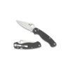Spyderco Para Military 2 - 3.45" Maxamet Blade, Dark Grey G10 Handle - C81GPDGY2