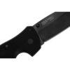 Cold Steel Recon 1 Spear Point Folding Knife, 4" Black DLC S35VN Plain Blade, Black G10 Handles, Lockback - 27BS