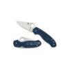 Spyderco Para 3 Lightweight - 2.93" Satin CPM-SPY27 Blade, Cobalt Blue FRN Handle - C223PCBL